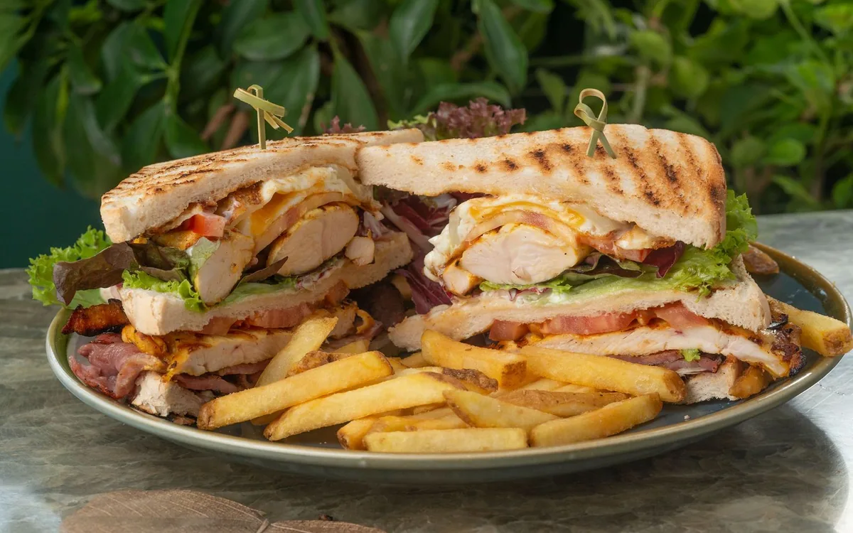 Chicken Sandwich served at Sidai Resort in Naroosura, Narok Kenya