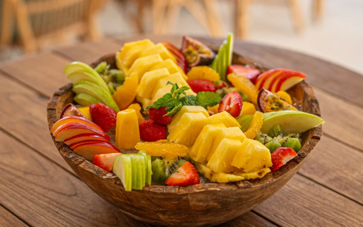 Fruit Salad served at Sidai Resort in Naroosura, Narok Kenya