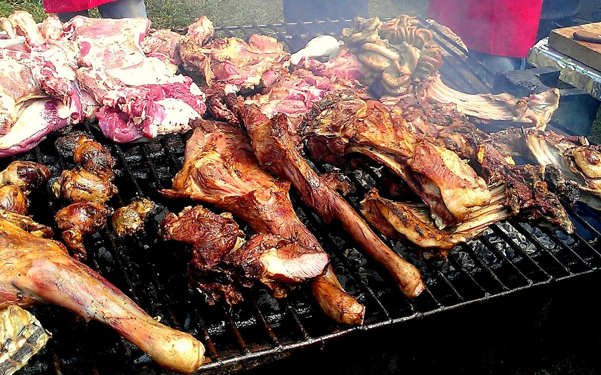 Goat / Mbuzi (Dry/Wet Fry/Choma) per KG served at Sidai Resort in Naroosura, Narok Kenya
