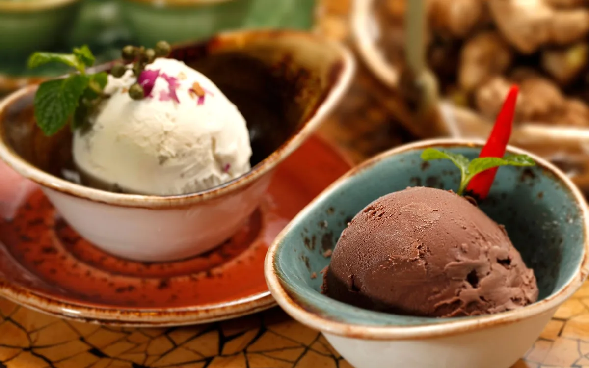 Ice Cream (2 Scoops) served at Sidai Resort in Naroosura, Narok Kenya