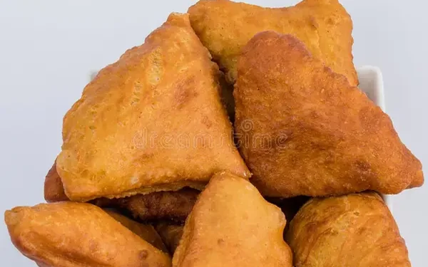 Mandazi / Mahamri (Pair) served at Sidai Resort in Naroosura, Narok Kenya