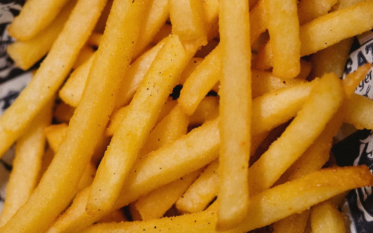 Plain Chips (French Fries) served at Sidai Resort in Naroosura, Narok Kenya