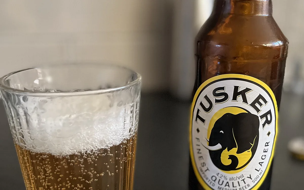 Tusker Malt served at Sidai Resort in Naroosura, Narok Kenya