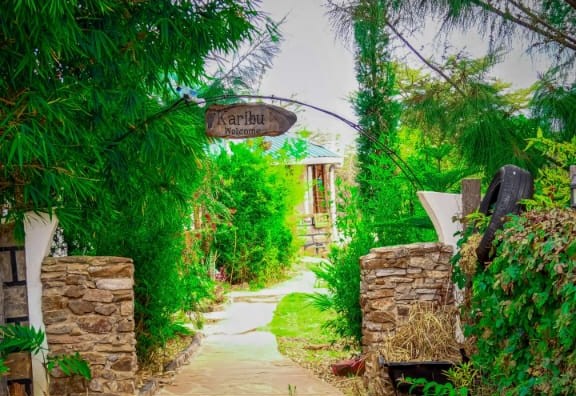 Karibu welcome at Sidai Resort